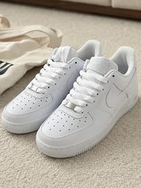 Nike Air Force 1 bianco taglia 38 nuove