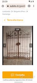cancello ferro battuto 