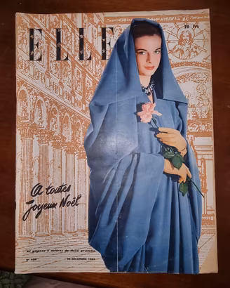 Rivista Elle numero 109 del 1947 in francese
