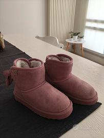 Scarponcino rosa felpato Tg. 29