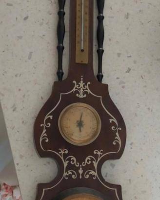 Stazione Meteo Vintage da Parete in legno