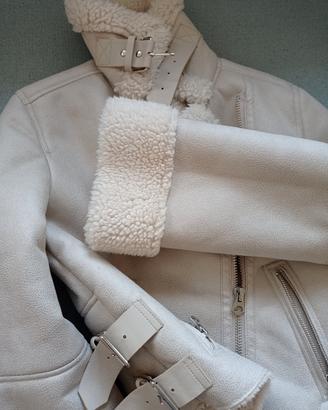 Giubbotto ecomontone (tipo biker) donna tg xs/38