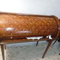 Scrivania intarsiata Art Déco Carpanelli