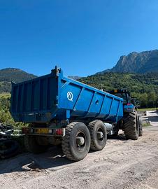 Rimorchio dumper Pizeta per trattore