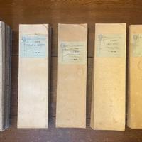 Rulli sonori cartacei antichi autopiano organo