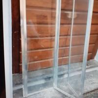 schermo pieghevole per vasca