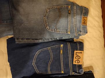 jeans di marca Lee ,yezzee x cape 
