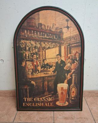 Insegna pubblicitaria Pub Birra Bass