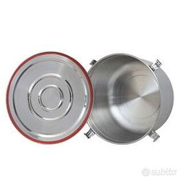 CVAULT - CONTENITORE IN ACCIAIO INOX 50L