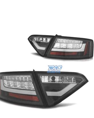 FANALI A LED BAR NERI AUDI A5 07-11