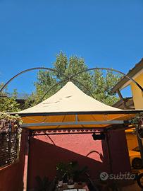 Gazebo da ristrutturare per esterno