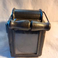 Antica lampada da miniera.