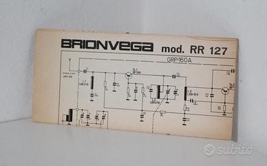 Brionvega RR127 Radio Grattacielo Schema Elettrico