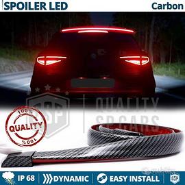 SPOILER LED Posteriore per JAGUAR Carbon Look