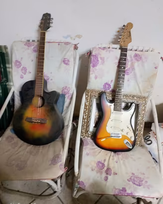 chitarra e basso 