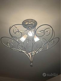 Lampadario in ferro battuto – 30 €