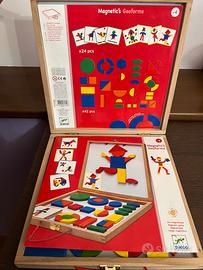 Gioco magneti legno