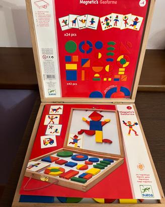 Gioco magneti legno