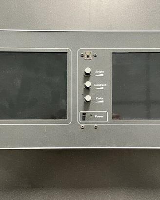 Bts mb2 box 2 monitor tft lcd 4u rack, bnc, tvcc
