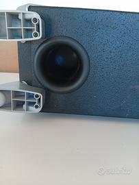 subwoofer JBL con amplificatore Kenwood 