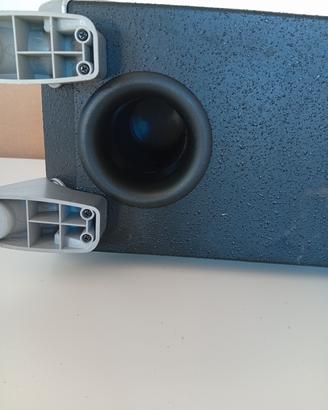 subwoofer JBL con amplificatore Kenwood 