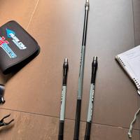 Avalon tyro 17 set 4 stabilizzatori + attacco