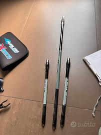 Avalon tyro 17 set 4 stabilizzatori + attacco