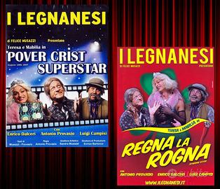 I LEGNANESI 2 dvd teatro nuovi sigillati