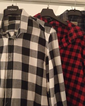 3 Camicie Flanella taglia L