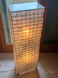 Lampada soggiorno in madre perla