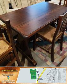 Codice: 8824  TAVOLO FRATINO STILE ARTE POVERA IN