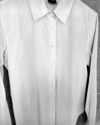 Camicia donna bianca cotone tg 42 Aspesi