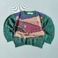 Maglione Functionals vintage - Paesaggio pesca 