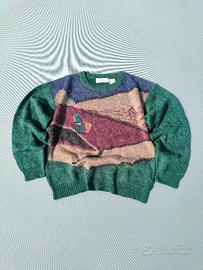 Maglione Functionals vintage - Paesaggio pesca 