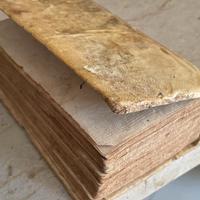 Antichissimo libro del 1705