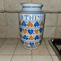 Vaso dipinto a mano fine 800