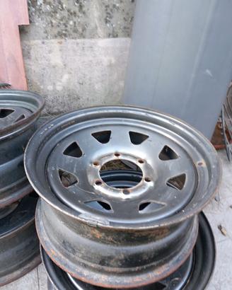 cerchi scampanati per fuoristrada 16x7 