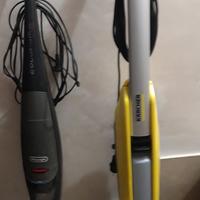 lavapavimenti Karcher+aspirapolvere  De'longhi