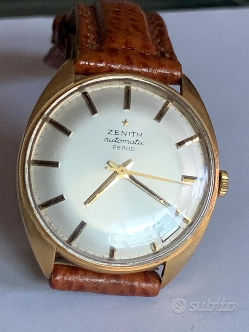 Zenith automatico oro best sale anni 70