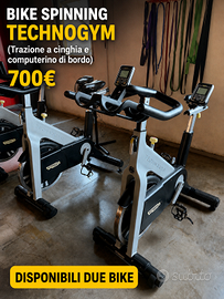 2 Bike Technogym Spinning  Professionali