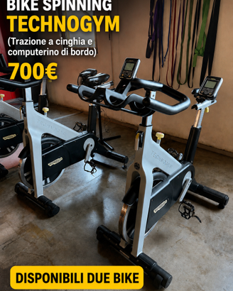 2 Bike Technogym Spinning  Professionali