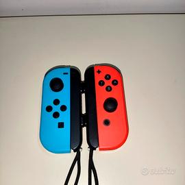 Joycon Nintendo switch originali azzurro e rosso
