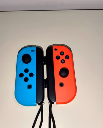 Joycon Nintendo switch originali azzurro e rosso