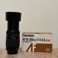Tele obiettivo Tamron AF 70-300mm
