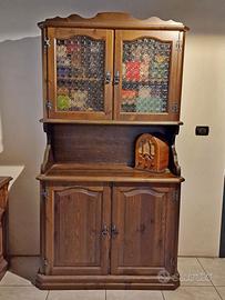 Credenza Cristalliera in Legno