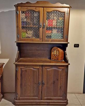 Credenza Cristalliera in Legno