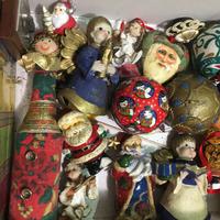 Natale addobbi candele ventagli carillion