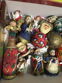 Natale addobbi candele ventagli carillion