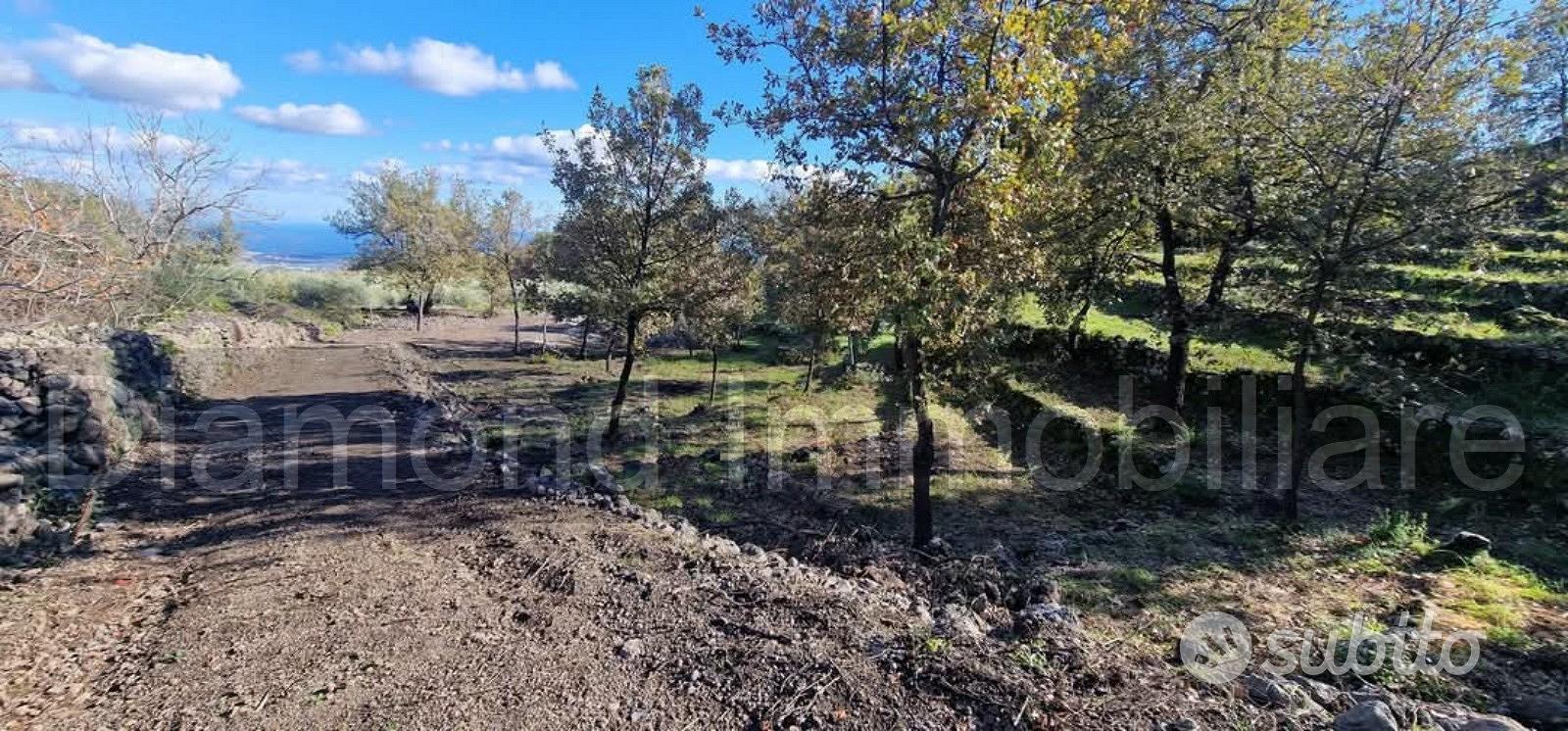 Terreno 3000mq panoramico con rudere a Presa - Vista 2