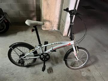 bici pieghevole con cambio